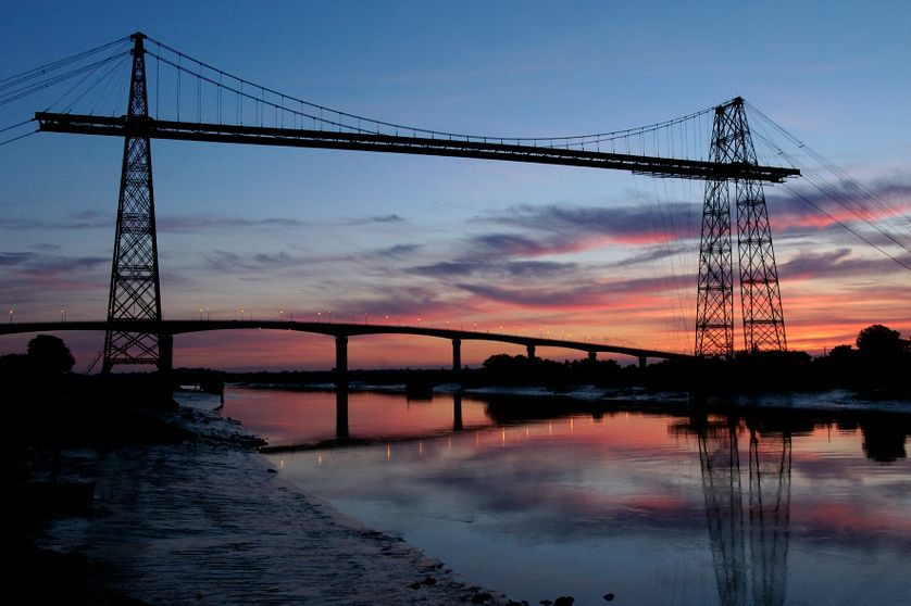 point de rencontre de deux fleuves