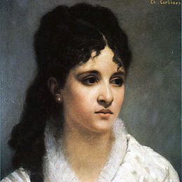 Mel Bonis à 27 ans, par Charles-Auguste Corbineau (1885)