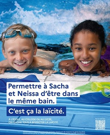 L'une des affiches de la campagne