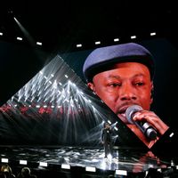 Le rappeur Mc Solaar aux Victoire de la Musique 2018