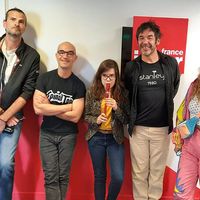 Vincent Peirani, Aldebert, Fanny Ruwet, Thomas VDB et Flavia Coelho