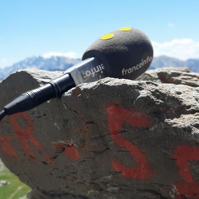 Sur les sentiers du GR58, à travers le parc naturel du Queyras.