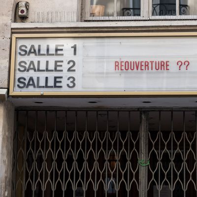 Cinéma parisien fermé durant le confinement