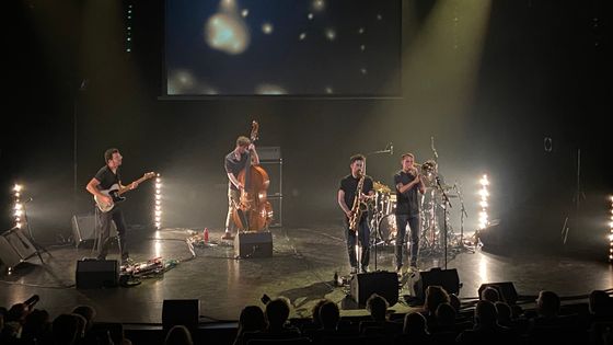 Paul Jarret PJ5 sur la scène de l'Astrada le 02 août 2021 ©Radio France - Alex Dutilh