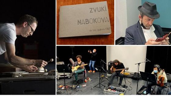 Enregistrement de 'Zvuki Nabokova' du compositeur Loïc Guénin - La Muse en Circuit