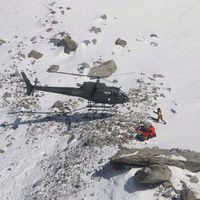 28 janvier 2018, le sauvetage d'Elisabeth Revol sur le Nanga Parbat (Pakistan)
