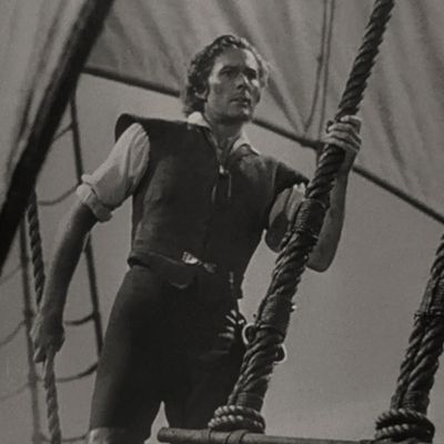 Errol Flynn dans "L'aigle des mers" (1940)