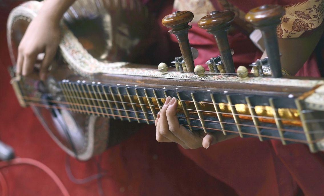 La leçon de sitar