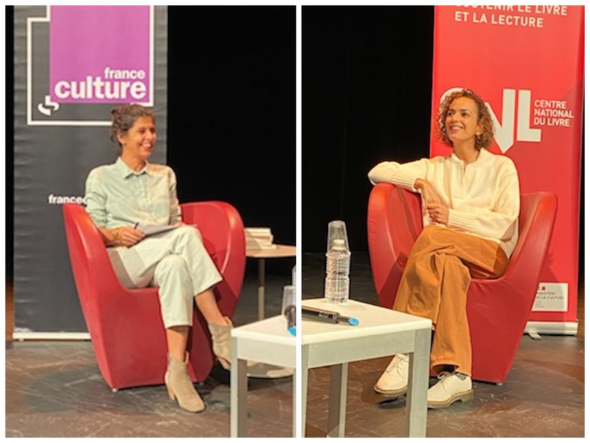 Louise Tourret et Leïla Slimani
