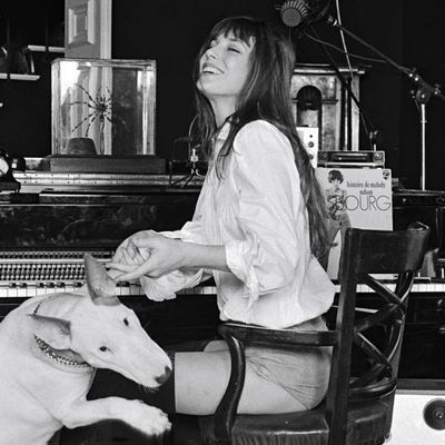 En 1973, chez Jane Birkin et Serge Gainsbourg ©