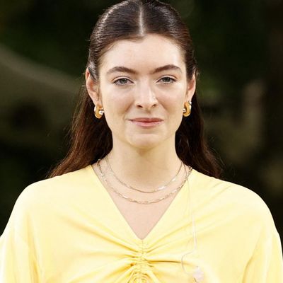La chanteuse Lorde lors d'un concert à Central Park à New York, en août 2020.