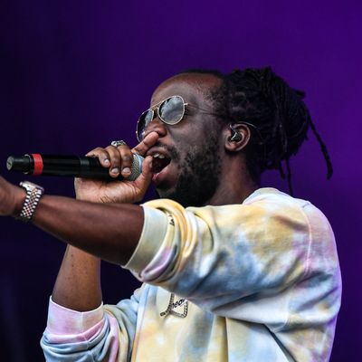 Le rappeur Youssoupha à la 23e édition du festival dédié aux professionnels de la santé, à l’hippodrome de Longchamp Paris, 4 juillet 2021