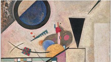 Accords opposés, Vassily Kandinsky (1866-1944), Paris, Centre Pompidou - Musée national d'art moderne - Centre de création industrielle - Photo (C) Centre Pompidou, MNAM-CCI, Dist. RMN-Grand Palais / image Centre Pompidou, MNAM-CCI