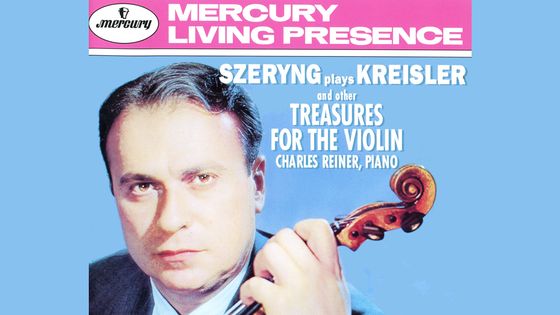 Le violoniste Henryk Szeryng a enregistré pour Mercury Living Presence - Mercury / Universal Music