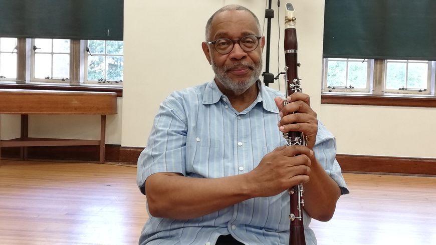 Dr. Michael White, musicien et professeur à l'université Xavier de la Nouvelle-Orléans