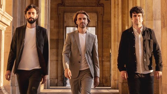 Le Trio Zadig : (de gauche à droite) Marc Girard Garcia, violoncelle - Ian Barber, piano - Boris Borgolotto, violon - Photo by Antonin Amy-Menichetti / Fuga Libera