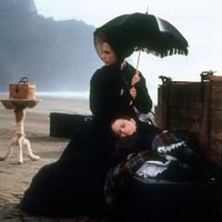 Holly Hunter et Anna Paquin dans "La Leçon de piano"