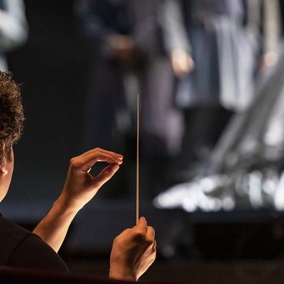 Gustavo Dudamel dirige une répétition au Metropolitan Opera