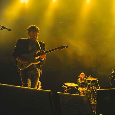 Metronomy en concert en 2011 au Royal Albert Hall