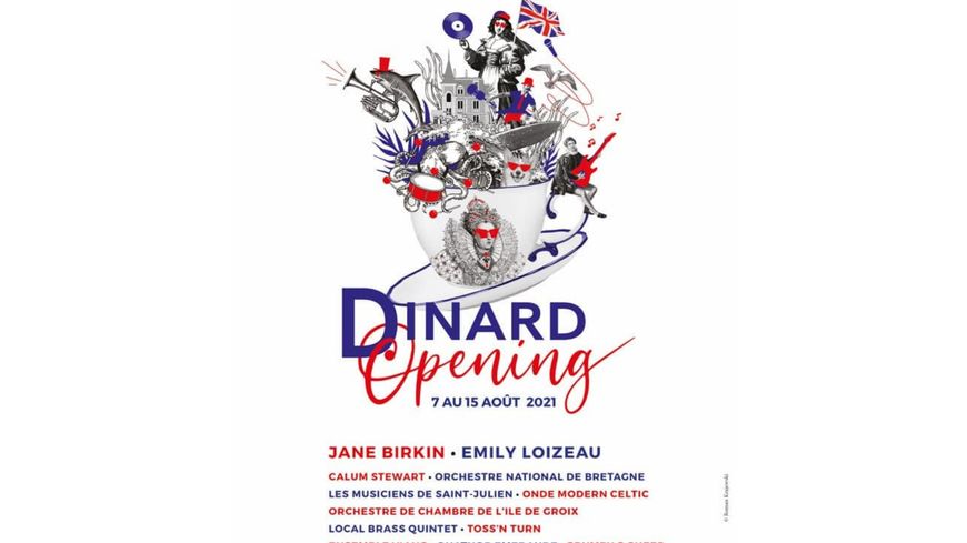 Affiche du festival Dinard Opening 2021