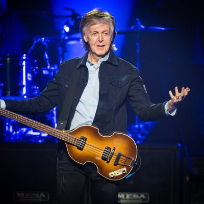 Paul McCartney en 2018 à l'O2 Arena
