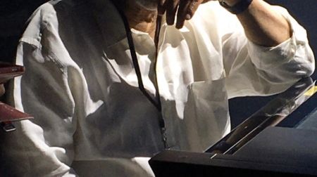 Kenny Barron à la Salle Marcel Hélie le 27 août 2021 dans le cadre de Jazz Sous les Pommiers