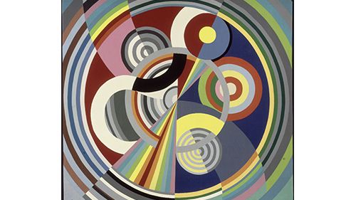 Robert Delaunay, Rythme n°1, 1938. Photo © Centre Pompidou, MNAM-CCI, Dist. RMN-Grand Palais / image Centre Pompidou, MNAM-CCI