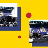 Walter Sextant, Fantôme sur le parvis de l'Astrada le 27 juillet 2021 - Jazz In Marciac