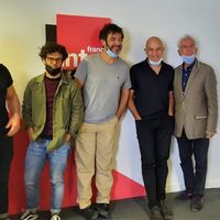 Thomas de Pourquery, Michaël Gregorio, Thomas VDB, Dominique A et Jacky Jakubowicz