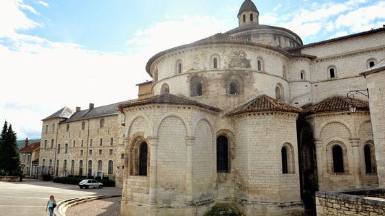 L'église abbatiale Sainte-Marie de Souillac pourra bénéficier du Loto du Patrimoine pour restaurer son site ©Maxppp - PHOTOPQR/LA DEPECHE DU MIDI - MARC SALVET
