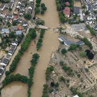 Les pluies torrentielles ont suscité de fortes inondations en Allemagne en début d'été