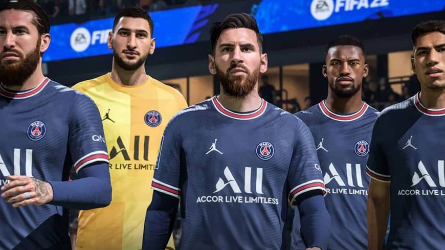 PSG - capture jeu FIFA 21