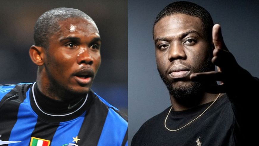 Samuel Eto’o (Photo : Massimo Cebrelli/Getty Images) + Dinos - (Photo : Joel Saget) ©AFP