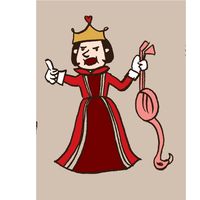 Esquisse pour le personnage de la reine pour Alice au Pays des Merveilles