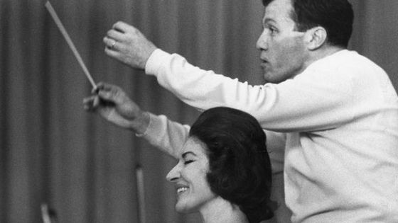 Georges Prêtre et Maria Callas en 1963 ©Getty - Czechatz / ullstein bild