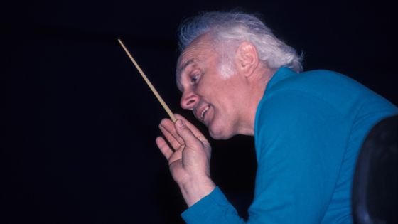 Michel Corboz, chef d'orchestre, chef de choeur et compositeur (Marsens, 14 février 1934 - Montreux, 2 septembre 2021) ©Getty - Photo by Esaias BAITEL/Gamma-Rapho via Getty Images