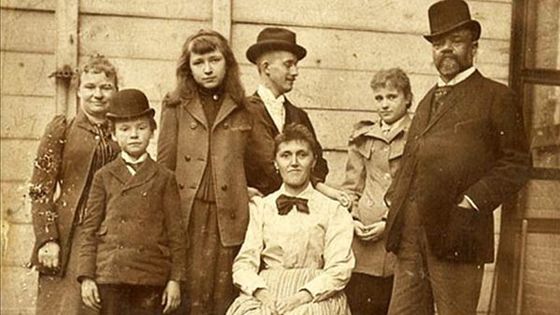 La famille Dvořák aux Etats-Unis