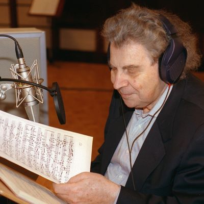 Le compositeur grec Mikis Theodorakis