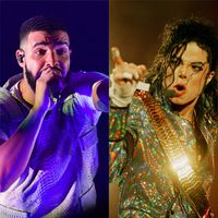 Drake - 2018 (Photo : Prince Williams/Wireimage) + Michael Jackson -1992 (Photo : Dave Benett/Getty Images)