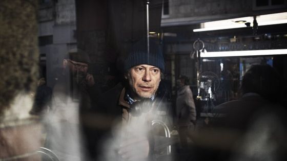 Mathieu Amalric sur le tournage de son film "Serre-moi fort" - Charles Paulicevich