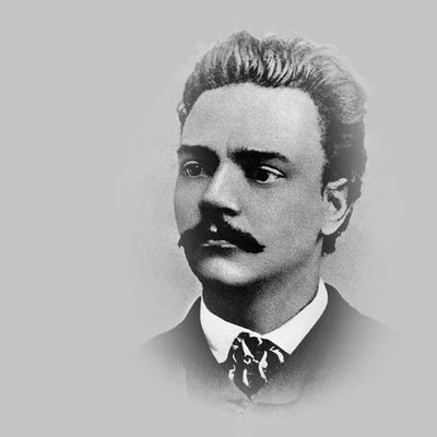 Le compositeur Antonín Dvořák en 1865 (Nelahozeves, 8 septembre 1841 - Prague, 1er mai 1904)
