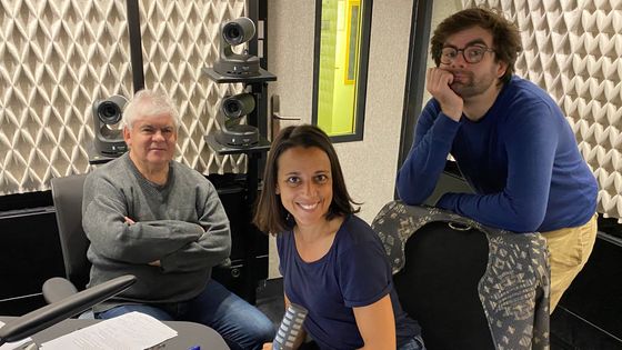 Gabrielle, Marc-Olivier et Christophe en direct du studio, chaque samedi matin pour "France Musique est à vous - Élise Lejeune