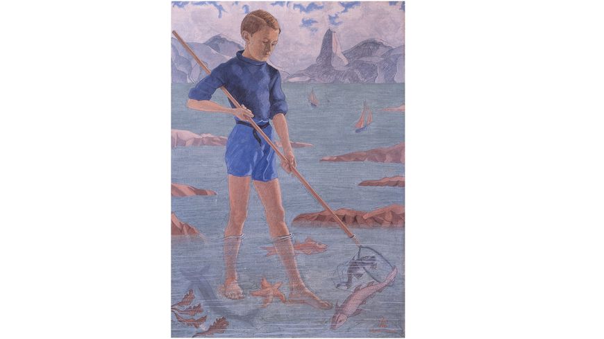 Augustin Rouart, Le Petit Pêcheur, 1943. Petit Palais