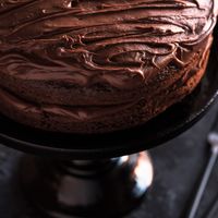 Le gâteau au chocolat "Ceinture et bretelle" d'Isabelle Carré...