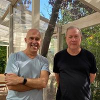 Bob Wilson et Arnaud Laporte