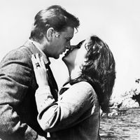 Elizabeth Taylor et Richard Burton dans "Le Chevalier des sables" (Vincente Minnelli, 1965)