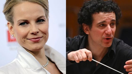La mezzo-soprano Elīna Garanča interprète Marguerite dans La Damnation de Faust / Le chef Alain Altinoglu dirige l'Orchestre Philharmonique de Vienne ©Getty