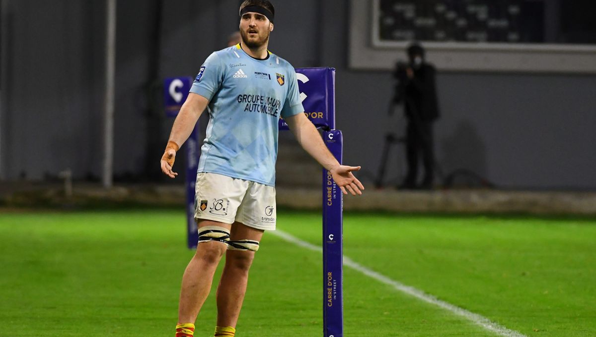Alban Roussel, le deuxième ligne de l'Union Bordeaux Bègles, une recrue de choix