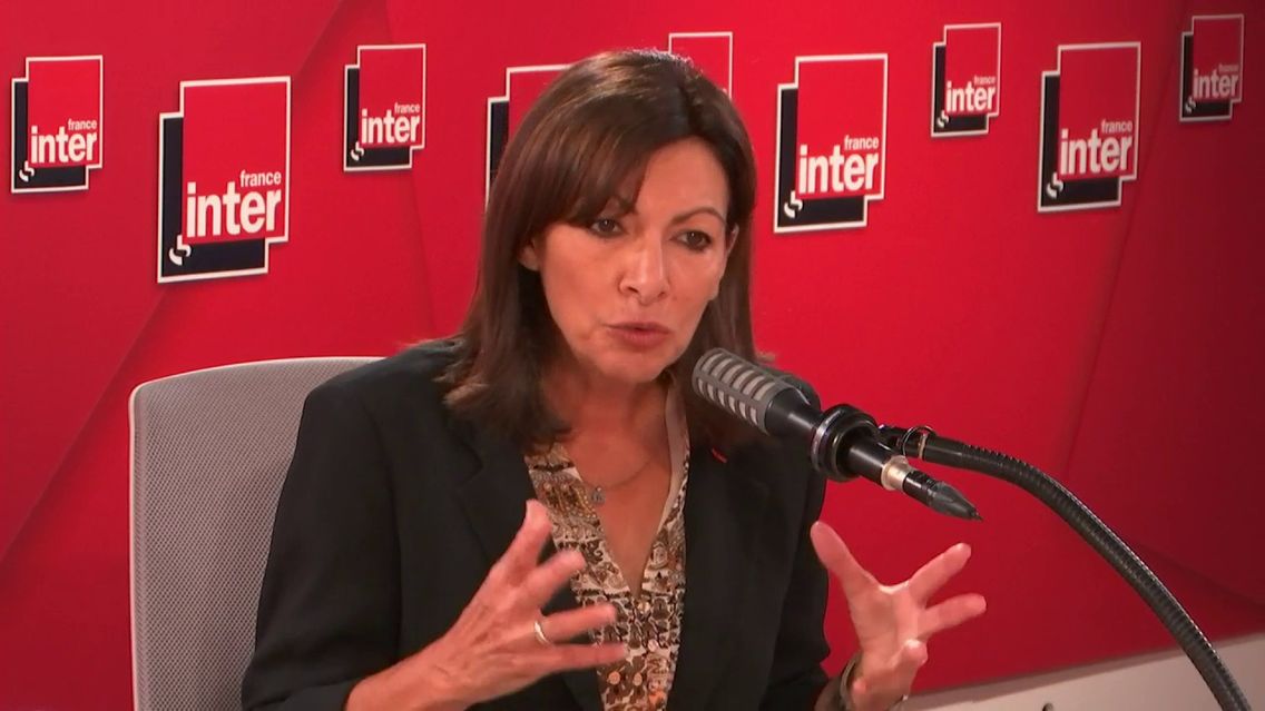 Anne Hidalgo, maire PS de Paris et candidate à la présidentielle 2022, invitée de France Inter.