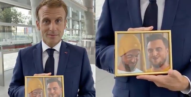 Emmanuel Macron Releve Le Defi De Mcfly Et Carlito